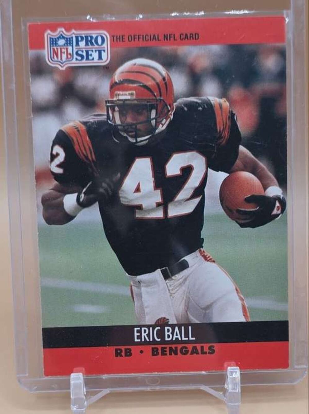 1990 Pro Set #460 Eric Ball Card